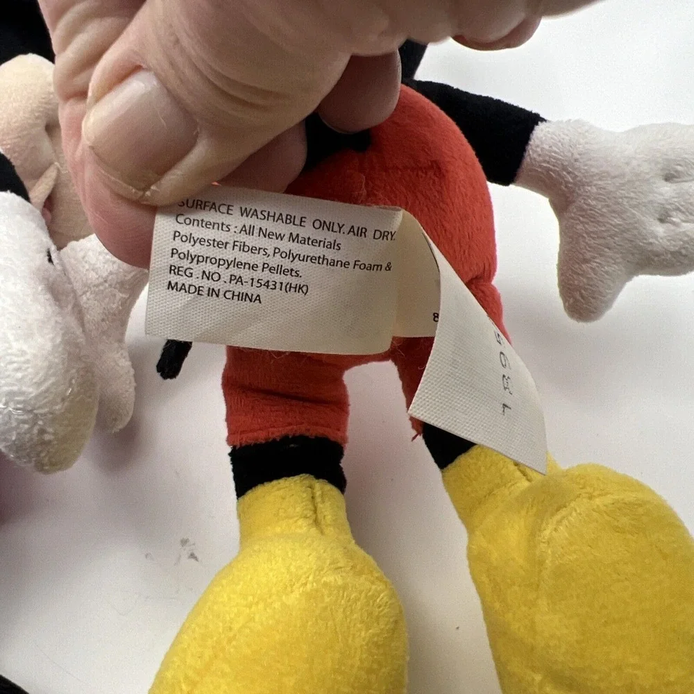 Disney Mickey Mouse And Minnie Mouse Just Play Stuffed Animal Plush‎